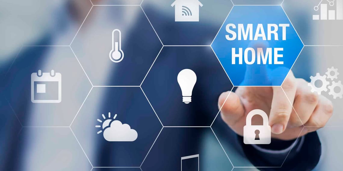 hogar inteligente con soluciones domotica
