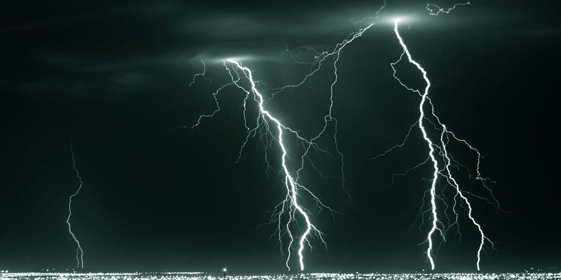 energía de las tormentas eléctricas