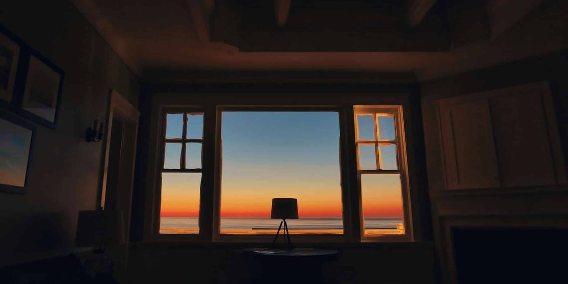 Lamp Near Window