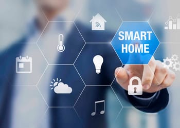 hogar inteligente con soluciones domotica