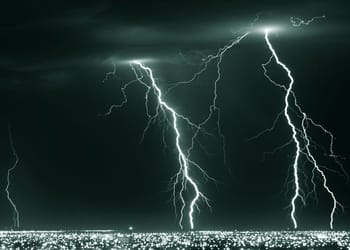 energía de las tormentas eléctricas