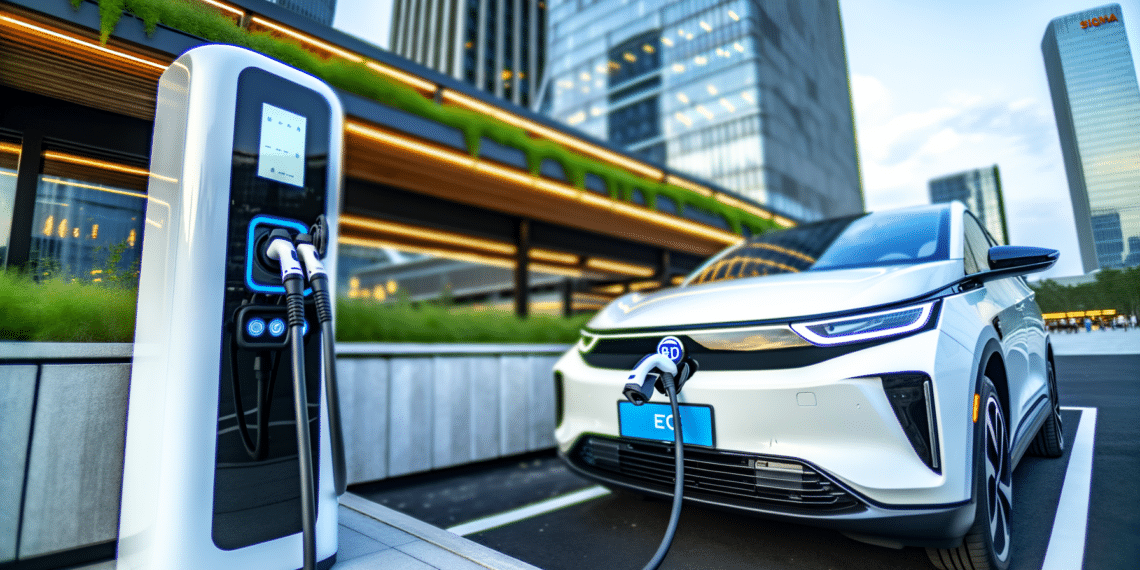 Cargador eléctrico de coche