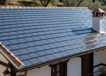 Tejas solares fotovoltaicas