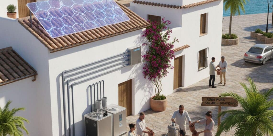 Desalinización solar con grafeno