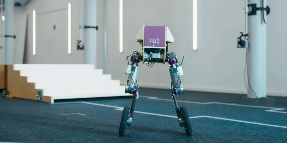 Imagen generada del robot bídepo Roadrunner