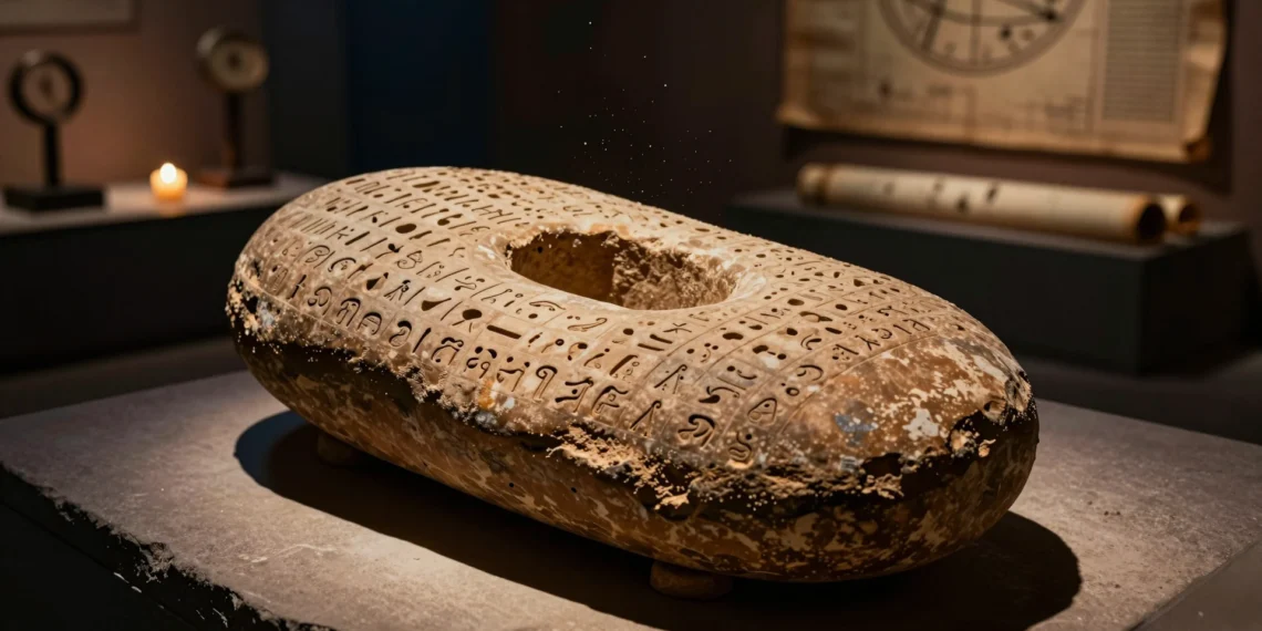 Ancient Sumerian clay tablet with cuneiform inscriptions, symbolizing the absence of zero.