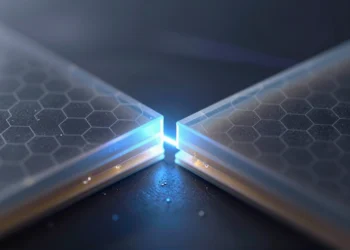 Un hueco más pequeño que un átomo de azufre podría detener la miniaturización de los chips del futuro 8 Cierre de un hueco microscópico entre capas atómicas en semiconductores