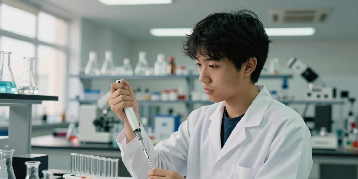Biotecnología UCA: así forma la Universidad de Cádiz a los perfiles que demanda la industria y la investigación 1 Estudiante de Biotecnología de la UCA en laboratorio, con micropipeta y tubos, formándose para industria e investigación